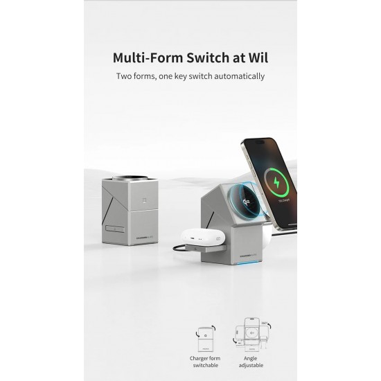 Megsafe Charger 3 in 1 Wireless Charger 15 Watt