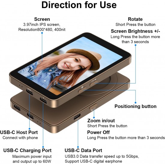 Magnetic Selfie Screen
