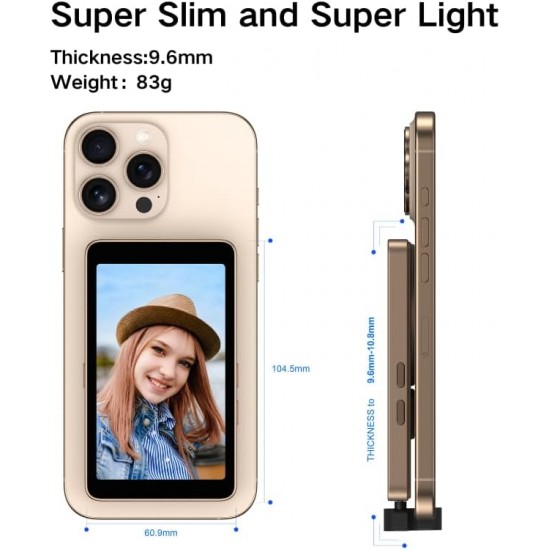 Magnetic Selfie Screen