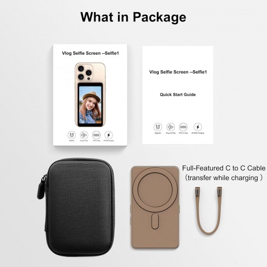 Magnetic Selfie Screen