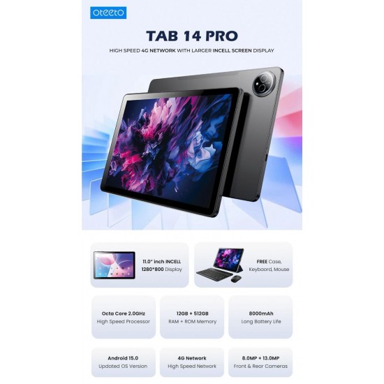 ???????????????????????? ???????????????????????? ???????? PRO 11 inch R 12GB ROM 512 GB