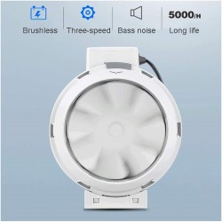 شفاط سحري Inline Fan Electric ضمان 6 أشهر