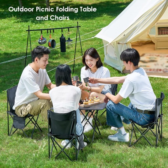 ميز قابلة للطي 2 كرسي