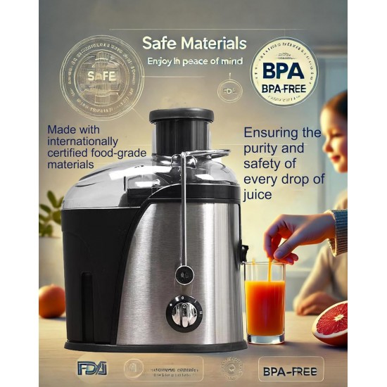 عصارة بالطرد المركزي الكامل للفواكهه RAF ضمان 6أشهر