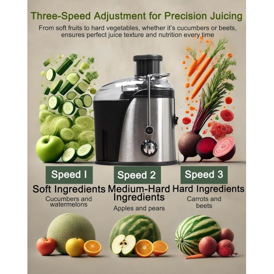 عصارة بالطرد المركزي الكامل للفواكهه RAF ضمان 6أشهر