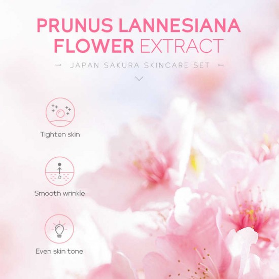 مجموعة ساكورا اليابانية للعناية بالبشرة و الجسم