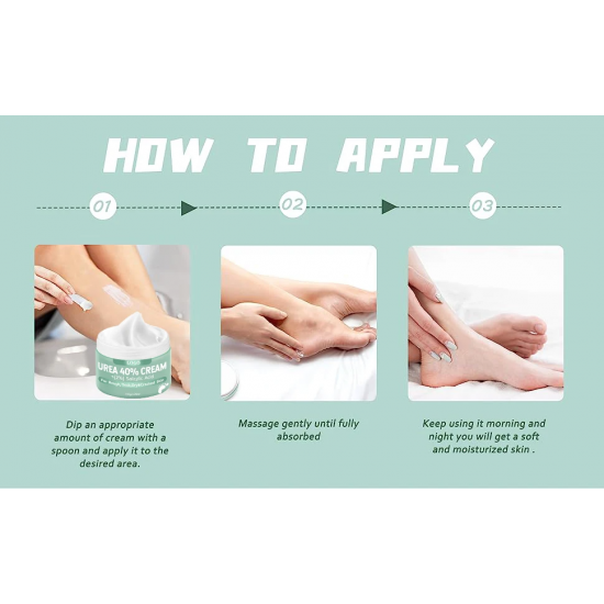 كريم مرطب ومغذي للعناية بالوجه و الجسم بحمض الساليسيليك واليوريا