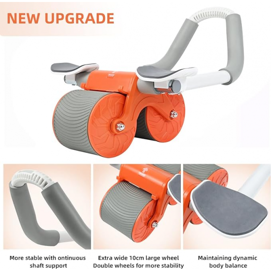 عرض عجلة البطن الرياضية بشاشة ديجيتال مشد نحت الخصر للنساء والرجال