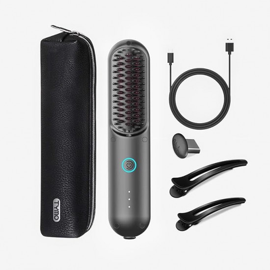 WIRELESS HAIR STRAIGHTNER قطعة مجانية