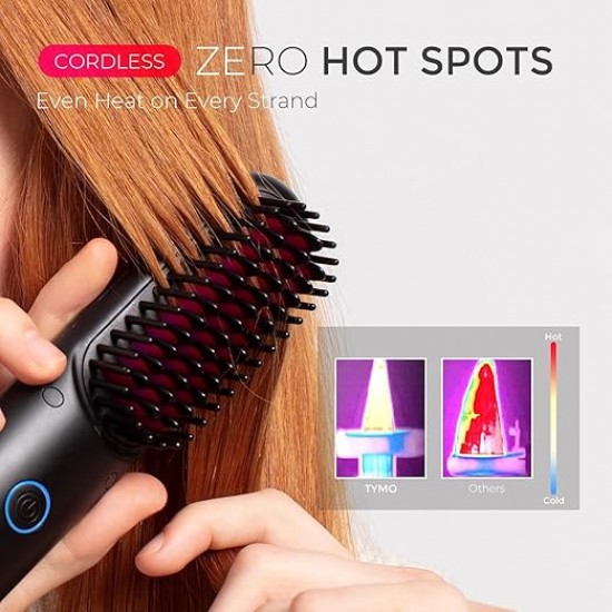 WIRELESS HAIR STRAIGHTNER قطعة مجانية
