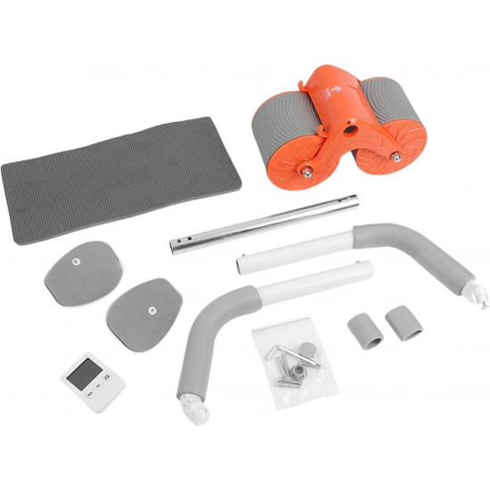 عجلة البطن الرياضية بشاشة ديجيتال