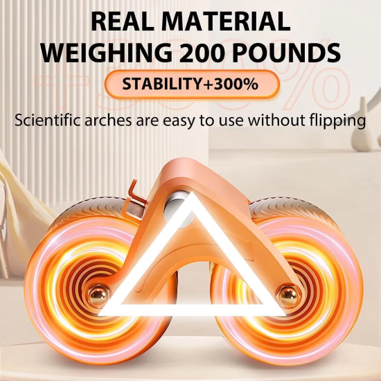 عجلة البطن الرياضية بشاشة ديجيتال