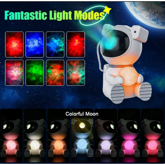 اباجورة رائد الفضاء بالبلوتوث