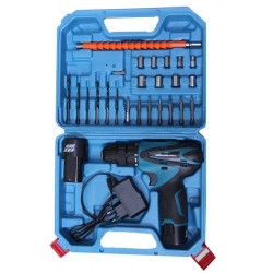 دريل يابانى 12 فولت 28 قطعة ببطاريتين