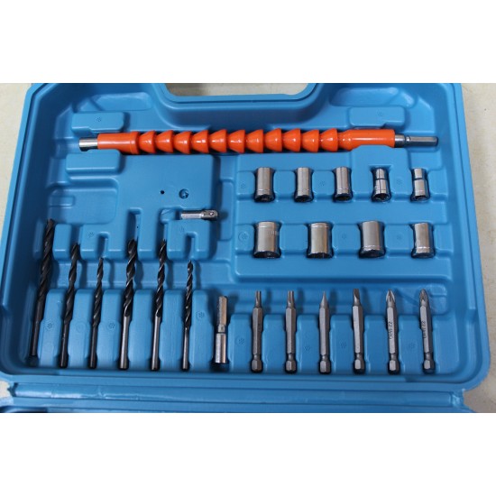 دريل يابانى 12 فولت 28 قطعة ببطاريتين