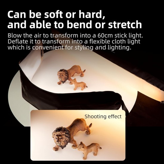 كشاف يعمل بالنفخ و قابل للطى