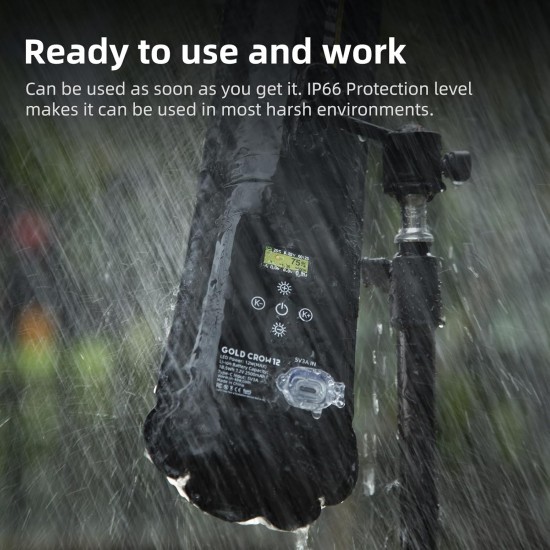 كشاف يعمل بالنفخ و قابل للطى