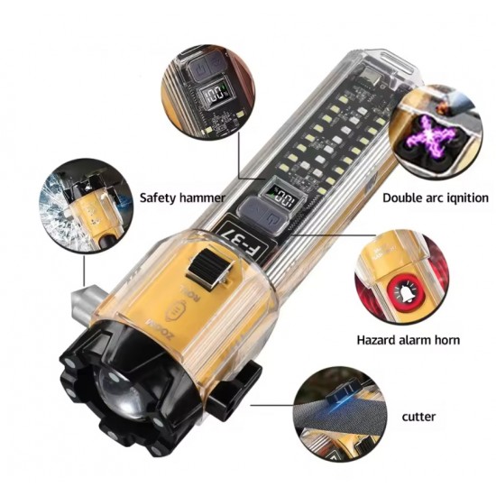 كشاف طوارئ F 37 متعدد الاستخدام 10X1