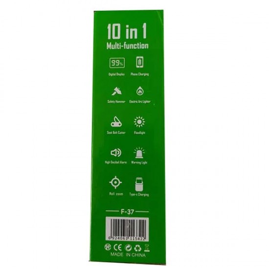 كشاف طوارئ F 37 متعدد الاستخدام 10X1