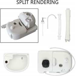 حوض الغسيل المتحرك